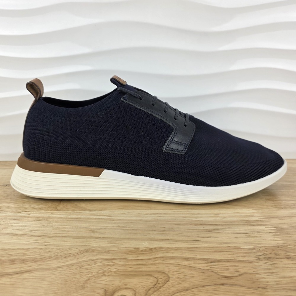 Wolf & Shepherd SwiftKnit Derby Sneakers Mens Size 13 Navy White Casual Shoes